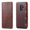 Denior Oil Wax Cowhide Simple Horizontal Flip Leather Case with Card Slots & Wallet, For Galaxy Note 8, For iPhone 6s / 7 / 8, For iPhone 6 Plus / 7 Plus / 8 Plus, For Galaxy S8, For Galaxy S8 Plus, For Galaxy S9, For Galaxy S9 Plus, For Galaxy Note9