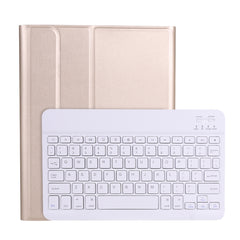 A11B Lambskin Texture ultra-thin Bluetooth Keyboard Leather Case with Pen Holder, A11B, For iPad Air 2022 / Air 2020 10.9