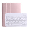 A11B Lambskin Texture ultra-thin Bluetooth Keyboard Leather Case with Pen Holder, A11B, For iPad Air 2022 / Air 2020 10.9