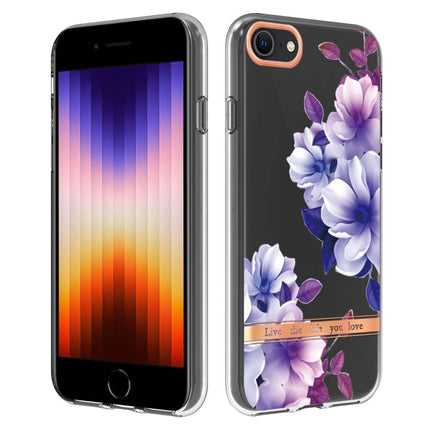Flowers and Plants Series IMD TPU Phone Case, For iPhone SE 2022 / SE 2020 / 8 / 7