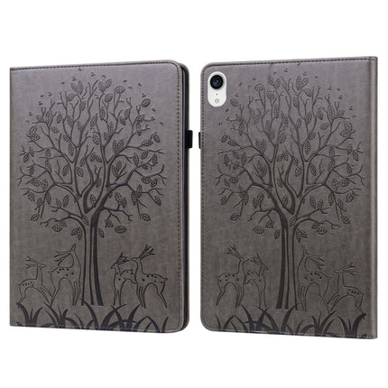 Tree & Deer Pattern Pressed Printing Leather Tablet Case, For iPad mini 6 2021 / mini 2024, For Samsung Galaxy Tab A8 10.5 2021 SM-X200 / SM-X205