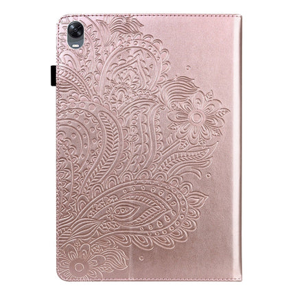 Peacock Embossed Pattern TPU + PU Leather Tablet Case, For OPPO Pad 11 inch, For OPPO Realme Pad 10.4 inch, For Huawei Enjoy Tablet 2 10.1 inch, For Huawei MediaPad M5 Lite 10