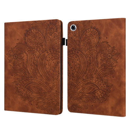 Peacock Embossed Pattern TPU + PU Leather Tablet Case, For OPPO Pad 11 inch, For OPPO Realme Pad 10.4 inch, For Huawei Enjoy Tablet 2 10.1 inch, For Huawei MediaPad M5 Lite 10