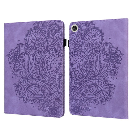 Peacock Embossed Pattern TPU + PU Leather Tablet Case, For OPPO Pad 11 inch, For OPPO Realme Pad 10.4 inch, For Huawei Enjoy Tablet 2 10.1 inch, For Huawei MediaPad M5 Lite 10