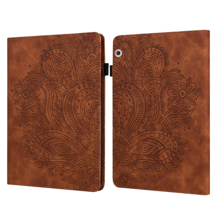 Peacock Embossed Pattern TPU + PU Leather Tablet Case, For Huawei MatePad 10.4, For Huawei MatePad T8 8.0 2020, For Huawei MediaPad T3 10, For Huawei MediaPad T5 10
