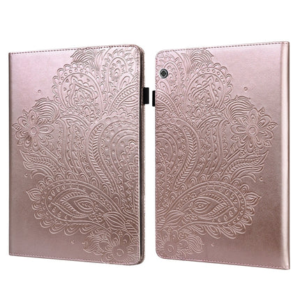 Peacock Embossed Pattern TPU + PU Leather Tablet Case, For Huawei MatePad 10.4, For Huawei MatePad T8 8.0 2020, For Huawei MediaPad T3 10, For Huawei MediaPad T5 10