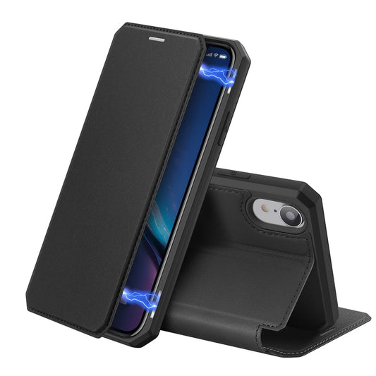 DUX DUCIS Skin X Series PU + TPU Horizontal Flip Leather Case with Holder & Card Slot, For iPhone XS / X, For iPhone XR, For iPhone XS Max