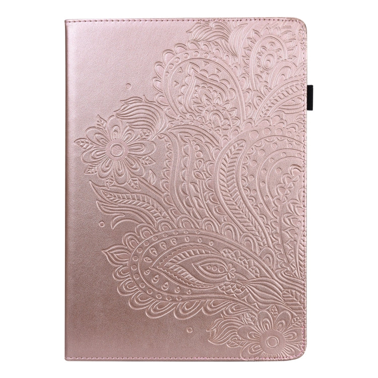 Peacock Embossed Pattern TPU + PU Leather Smart Tablet Case with Sleep / Wake-up, For iPad 10.2 2019 / Pro 10.5 inch, For iPad 5 / 6 / 7 / 8 2017, For iPad Air 2022 / Air 2020 10.9