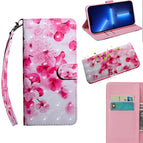 For iPhone 13 Pro Max / Red Flower