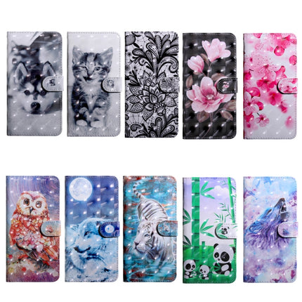 3D Painting Pattern Coloured Drawing Leather Phone Case, For iPhone 13 Pro Max, For iPhone 13 Pro