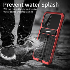 Triple-proof Armor Phone Case with Holder, For Samsung Galaxy S22 5G, For Samsung Galaxy S22+ 5G
