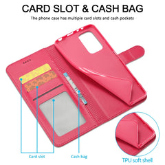 LC.IMEEKE Calf Texture Leather Phone Case, For Xiaomi Redmi Note 11 Pro+ 5G International Version