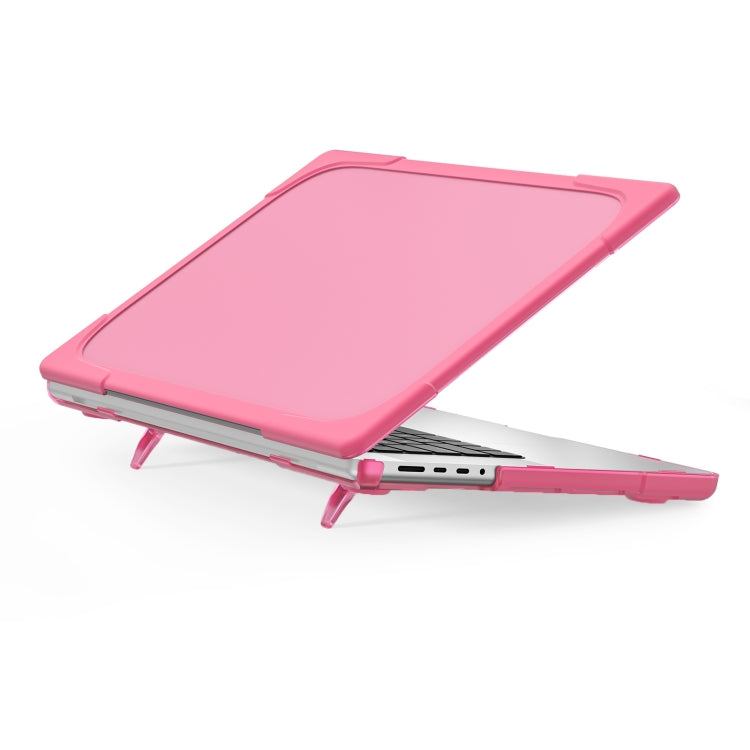 TPU + PC Two-color Anti-fall Laptop Protective Case, For MacBook Pro 16.2 inch A2485 2021