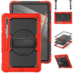For Samsung Galaxy Tab S8 Ultra 14.6 inch SM-X900 / Red+Black