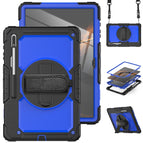 For Samsung Galaxy Tab S8 Ultra 14.6 inch SM-X900 / Black+Dark Blue