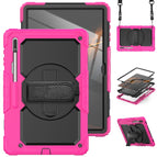 For Samsung Galaxy Tab S8 Ultra 14.6 inch SM-X900 / Rose Red+Black