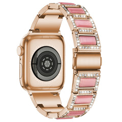 22mm Metal Opal Watchband For Apple Watch Series, 7 41mm / 6&SE&5&4 40mm / 3&2&1 38mm, 7 45mm / 6&SE&5&4 44mm / 3&2&1 42mm