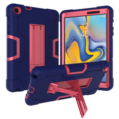 Contrast Color Silicone + PC Combination Case with Holder, For Galaxy Tab A 8.0 & S Pen (2019) P200, For Galaxy Tab A 8.0 (2018) T387