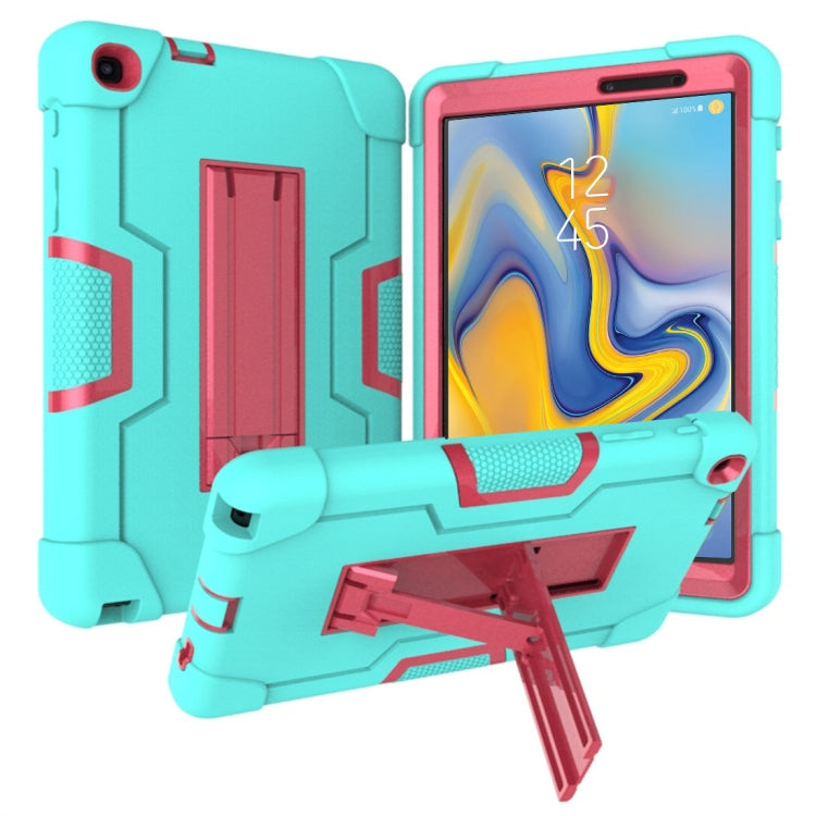 Contrast Color Silicone + PC Combination Case with Holder, For Galaxy Tab A 8.0 & S Pen (2019) P200, For Galaxy Tab A 8.0 (2018) T387