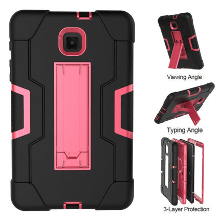 Contrast Color Silicone + PC Combination Case with Holder, For Galaxy Tab A 8.0 (2018) T387, For Galaxy Tab A 8.0 (2019) T290