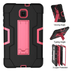 Contrast Color Silicone + PC Combination Case with Holder, For Galaxy Tab A 8.0 (2018) T387, For Galaxy Tab A 8.0 (2019) T290