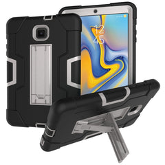 Contrast Color Silicone + PC Combination Case with Holder, For Galaxy Tab A 8.0 (2018) T387, For Galaxy Tab A 8.0 (2019) T290