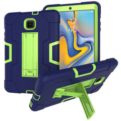 Contrast Color Silicone + PC Combination Case with Holder, For Galaxy Tab A 8.0 (2018) T387, For Galaxy Tab A 8.0 (2019) T290