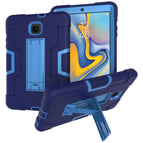 For Galaxy Tab A 8.0 (2018) T387 / Navy Blue + Blue