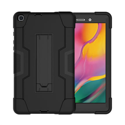 Contrast Color Silicone + PC Combination Case with Holder, For Galaxy Tab A 8.0 (2018) T387, For Galaxy Tab A 8.0 (2019) T290