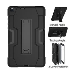 Contrast Color Silicone + PC Combination Case with Holder, For Galaxy Tab A 8.0 (2019) T290, For Galaxy Tab A 10.1 (2019) T510