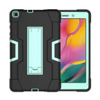 For Galaxy Tab A 8.0 (2019) T290 / Black + Aqua