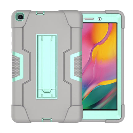 Contrast Color Silicone + PC Combination Case with Holder, For Galaxy Tab A 8.0 (2018) T387, For Galaxy Tab A 8.0 (2019) T290