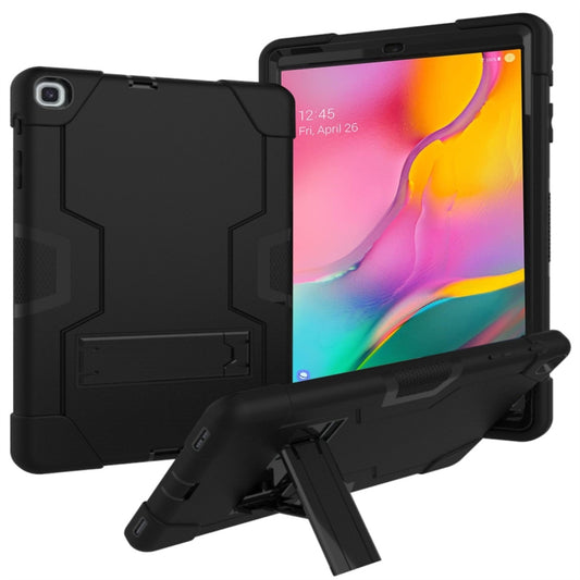 Contrast Color Silicone + PC Combination Case with Holder, For Galaxy Tab A 10.1 (2019) T510, For Galaxy Tab S5e T720