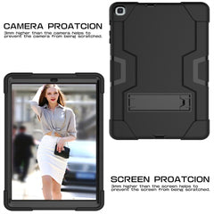 Contrast Color Silicone + PC Combination Case with Holder, For Galaxy Tab A 10.1 (2019) T510, For Galaxy Tab S5e T720