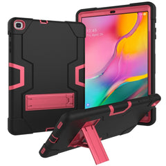 Contrast Color Silicone + PC Combination Case with Holder, For Galaxy Tab A 10.1 (2019) T510, For Galaxy Tab S5e T720