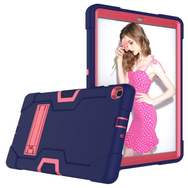 Contrast Color Silicone + PC Combination Case with Holder, For Galaxy Tab A 10.1 (2019) T510, For iPad 10.2