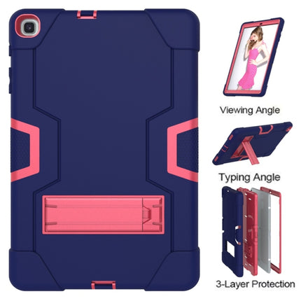 Contrast Color Silicone + PC Combination Case with Holder, For Galaxy Tab A 10.1 (2019) T510, For iPad 10.2