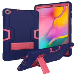 Contrast Color Silicone + PC Combination Case with Holder, For Galaxy Tab A 8.0 (2019) T290, For Galaxy Tab A 10.1 (2019) T510