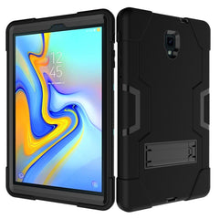 Contrast Color Silicone + PC Combination Case with Holder, For Galaxy Tab A 10.5 T590, For Galaxy Tab S4 10.5 T830