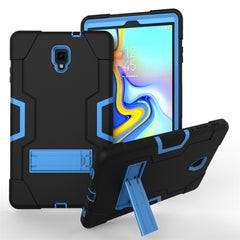 Contrast Color Silicone + PC Combination Case with Holder, For Galaxy Tab A 10.5 T590, For Galaxy Tab S4 10.5 T830