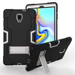 Contrast Color Silicone + PC Combination Case with Holder, For Galaxy Tab A 10.5 T590, For Galaxy Tab S4 10.5 T830