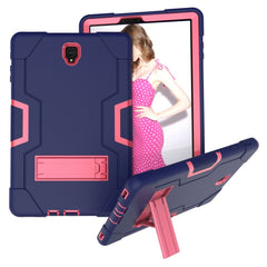 Contrast Color Silicone + PC Combination Case with Holder, For Galaxy Tab A 10.5 T590, For Galaxy Tab S4 10.5 T830