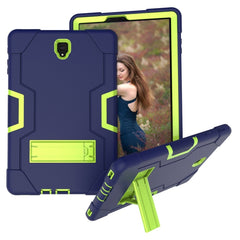 Contrast Color Silicone + PC Combination Case with Holder, For Galaxy Tab A 10.5 T590, For Galaxy Tab S4 10.5 T830