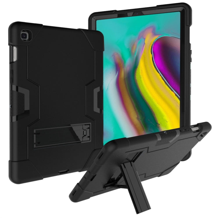 Contrast Color Silicone + PC Combination Case with Holder, For Galaxy Tab S5e T720, For iPad 10.2