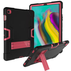 Contrast Color Silicone + PC Combination Case with Holder, For Galaxy Tab A 10.1 (2019) T510, For Galaxy Tab S5e T720