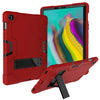 Contrast Color Silicone + PC Combination Case with Holder, For Galaxy Tab S5e T720, For iPad 10.2