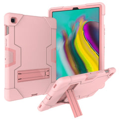 Contrast Color Silicone + PC Combination Case with Holder, For Galaxy Tab A 10.1 (2019) T510, For Galaxy Tab S5e T720