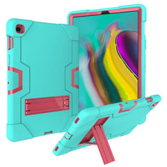 Contrast Color Silicone + PC Combination Case with Holder, For Galaxy Tab A 10.1 (2019) T510, For Galaxy Tab S5e T720
