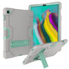 Contrast Color Silicone + PC Combination Case with Holder, For Galaxy Tab S5e T720, For iPad 10.2