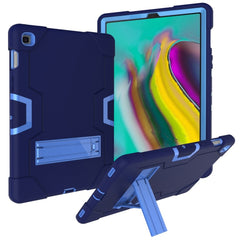 Contrast Color Silicone + PC Combination Case with Holder, For Galaxy Tab A 10.1 (2019) T510, For Galaxy Tab S5e T720